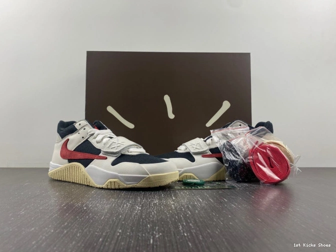 1st Kicks THE TRAVIS SCOTT FZ8117-100 CHECK JORDAN CUT X 0709